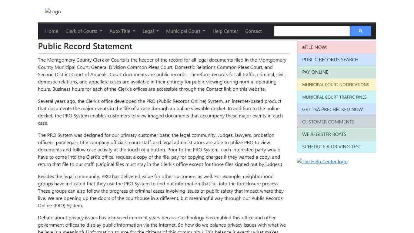 Mike Foley, Montgomery County Clerk of Courts